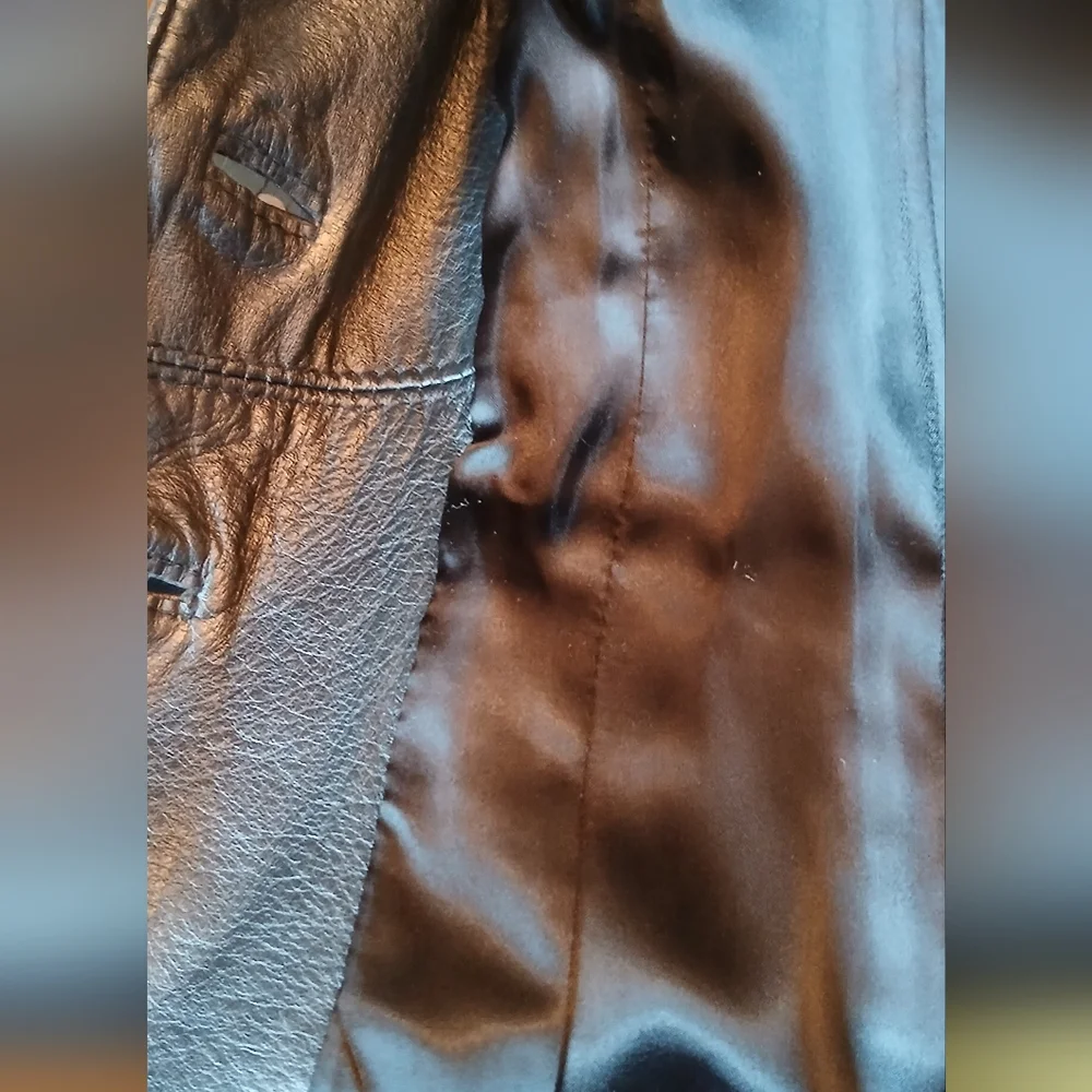 Leather Ranch Coat - Picture 9 of 11